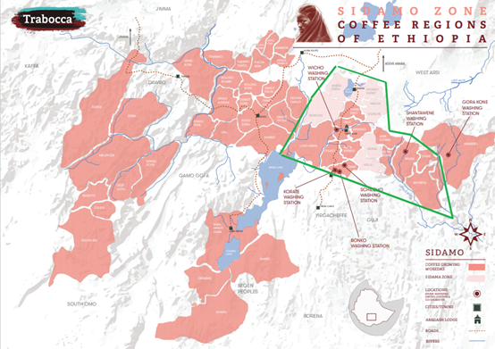 西达摩产区地图02 西达摩产区地图02