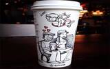 咖啡上瘾的 JOSH HARA 和他的咖啡杯插画