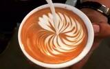 咖啡拉花教程视频 | 咖啡拉花菊花图案技巧步骤讲解